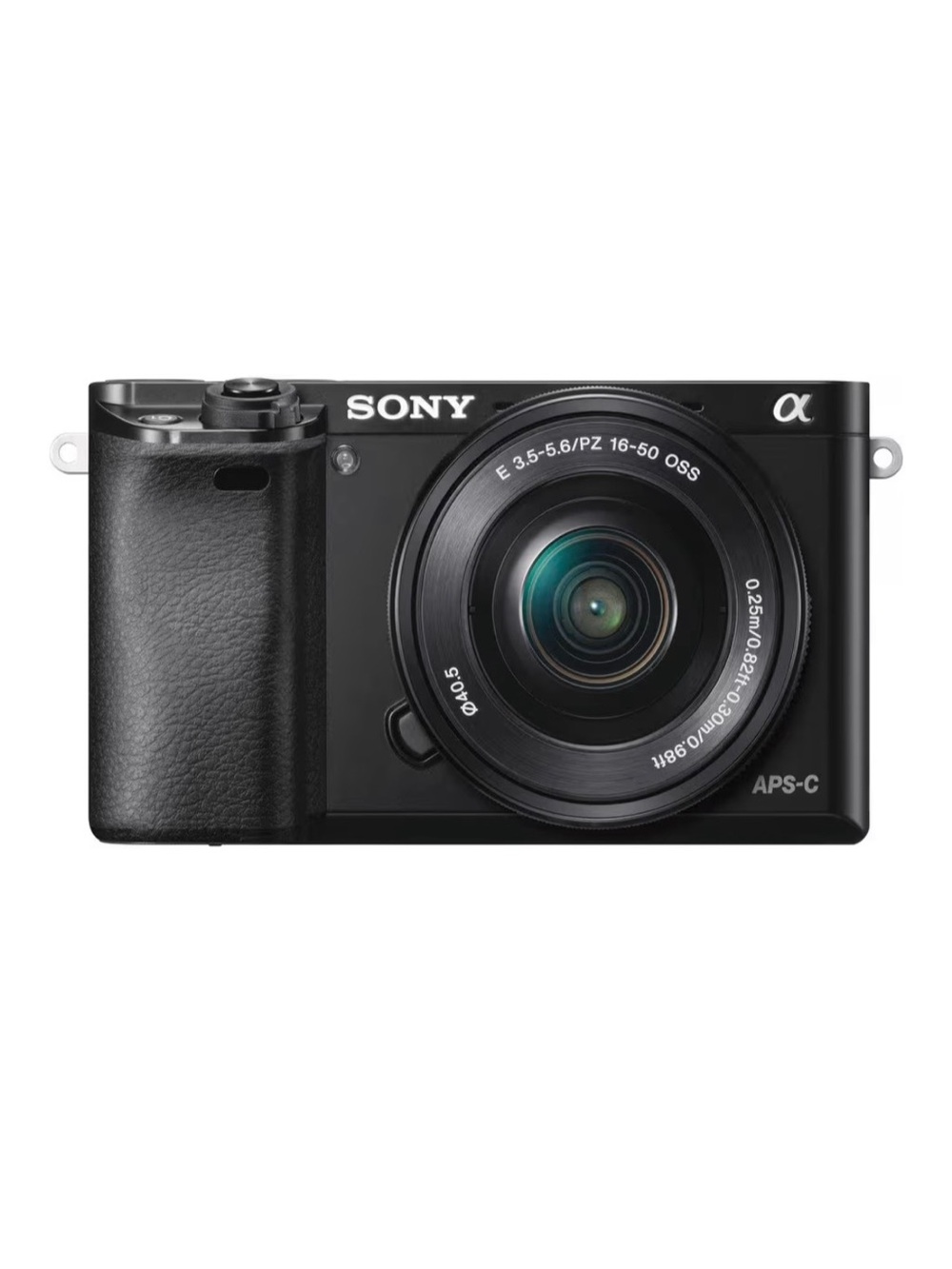 Sony Alpha a6000 Mirrorless Digital Camera in Black with 16-50mm Lens